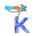 thumbnail image 1 of Thinsony Key Rings For Car Keys Durable And Impact-resistant Family Light Weight Alphabet Key Chain Keychain K, 1 of 6