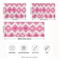 thumbnail image 2 of Yayeee Pillowcase Standard Size Set of 2 Satin Wrinkle Resistant Pillow Case, Heart Geometric, 2 of 8