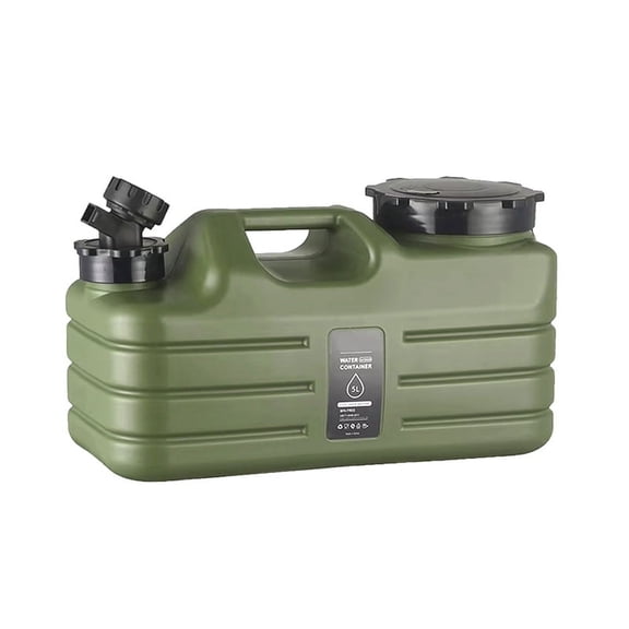HOT HOT 18L Car Portable Water Tank, Leak-Proof Drinking Bucket, Large-Capacity Dispenser for Camping and Travel.