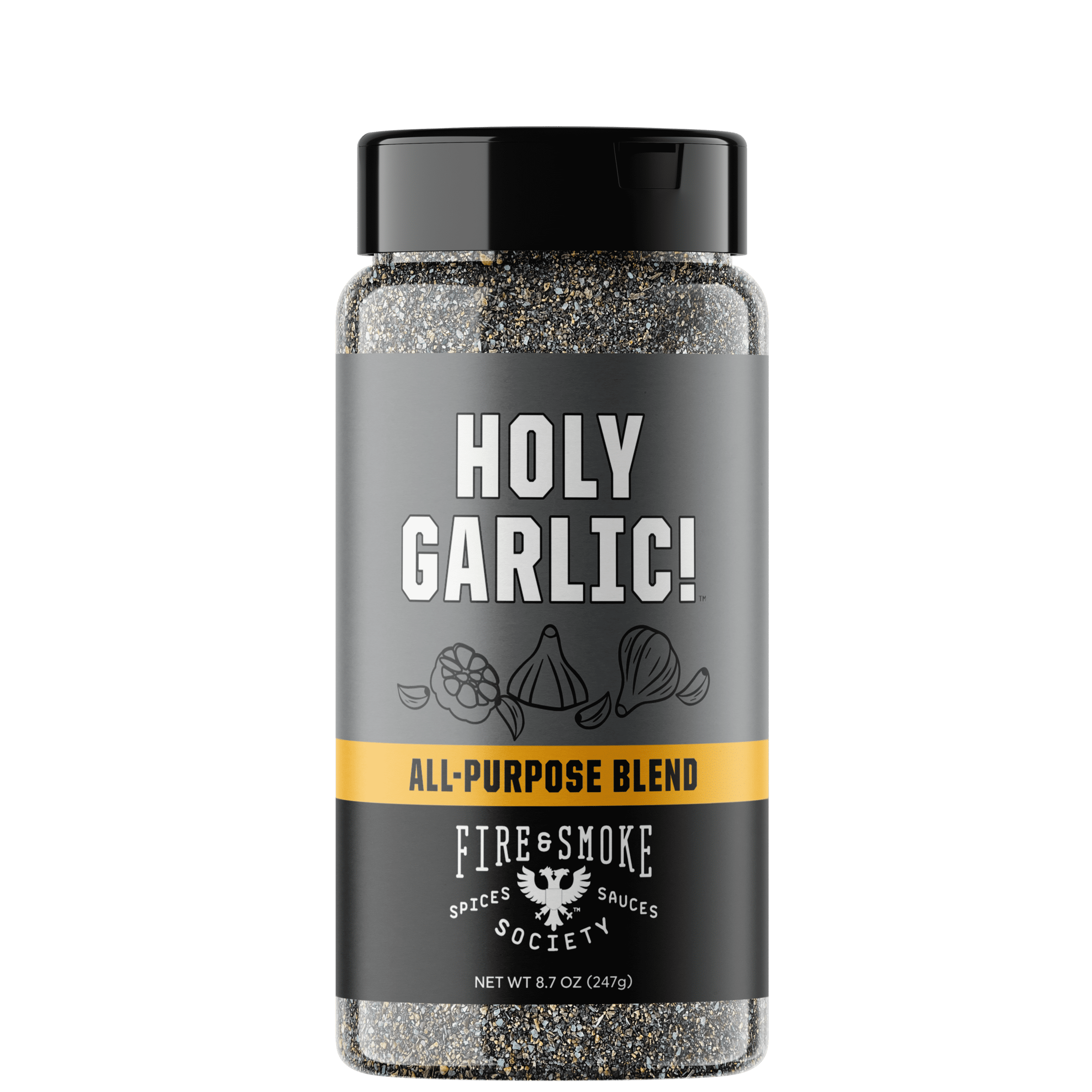 Fire & Smoke Society Holy Garlic Grill Series Spice Blend, 8.2 ounce