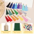thumbnail image 3 of Uxcell 100 Pcs Flecos para Marcadores con Tapa Dorada 2.4" Flecos para DIY Verde Oscuro, 3 of 6
