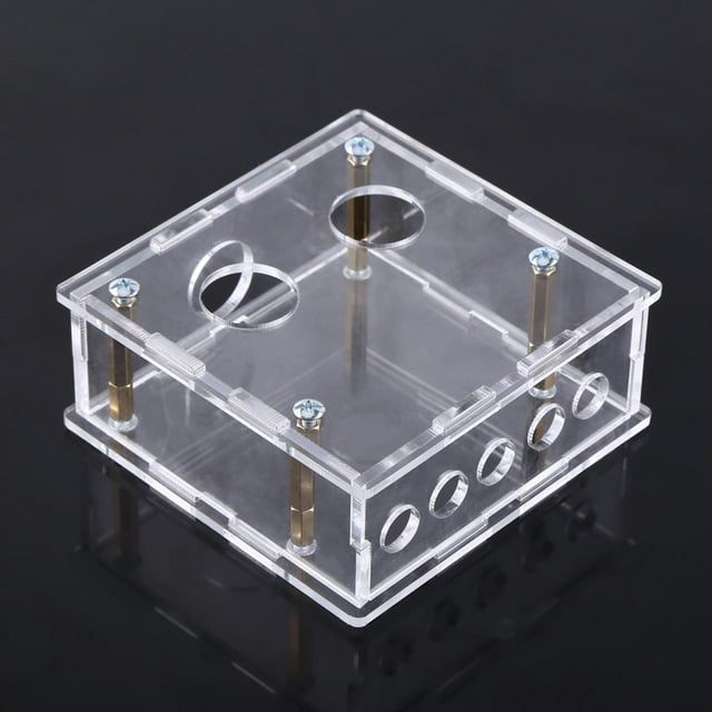Mgaxyff Tube Preamp Case, Vacuum Tube Pre- Case, With Standoffs And Screws For 6J1 Valve Tube Preamplifier Board Tube Preamplifier