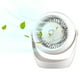 thumbnail image 1 of Ventilador Turbo Fiudx de Escritorio Montado En la Pared USB Iluminación Recargable Portátil 2 En 1, 1 of 7