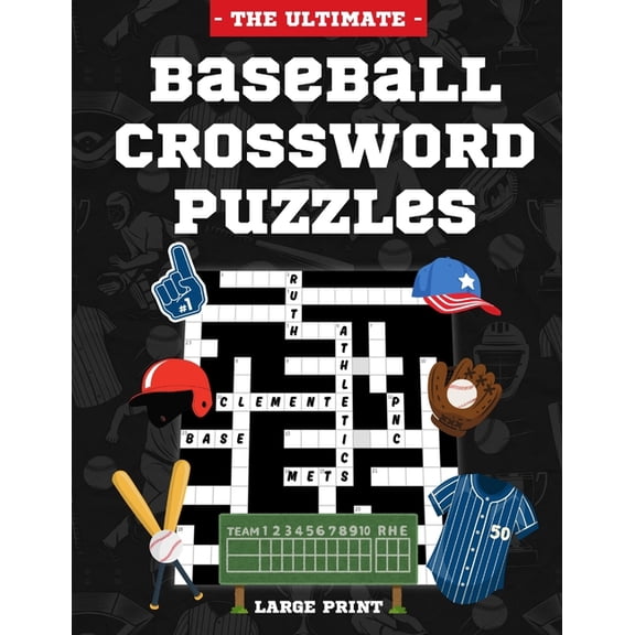 The Ultimate Baseball Crossword Puzzles (Paperback)
