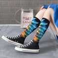 thumbnail image 3 of Lsque Yellow Fish Seahorse Printed Crew Socks Men's Women's LightWeight Thin Casual Calf Socks ,Knee High Socks,Cotton Socks, 3 of 9