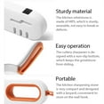 thumbnail image 2 of Portable Whetstone Kitchen Handheld Sharpener Reusable Professional Sharpening Stone BBQ Restaurant Grindstone Supplies White, 2 of 9