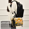 thumbnail image 6 of Insulated Lunch Bag 6L Leak-Proof Lunch Box with Shoulder Strap Multiple Pockets Lunch Tote Yellow Flowers on The Grass, 6 of 9