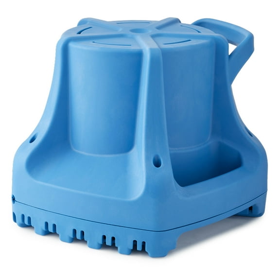 Little Giant APCP-1700 115-Volt, 1/3 HP, 1745 GPH, Automatic, Submersible, Swimming Pool Cover Pump with 25-Ft. Cord, Light Blue, 577301