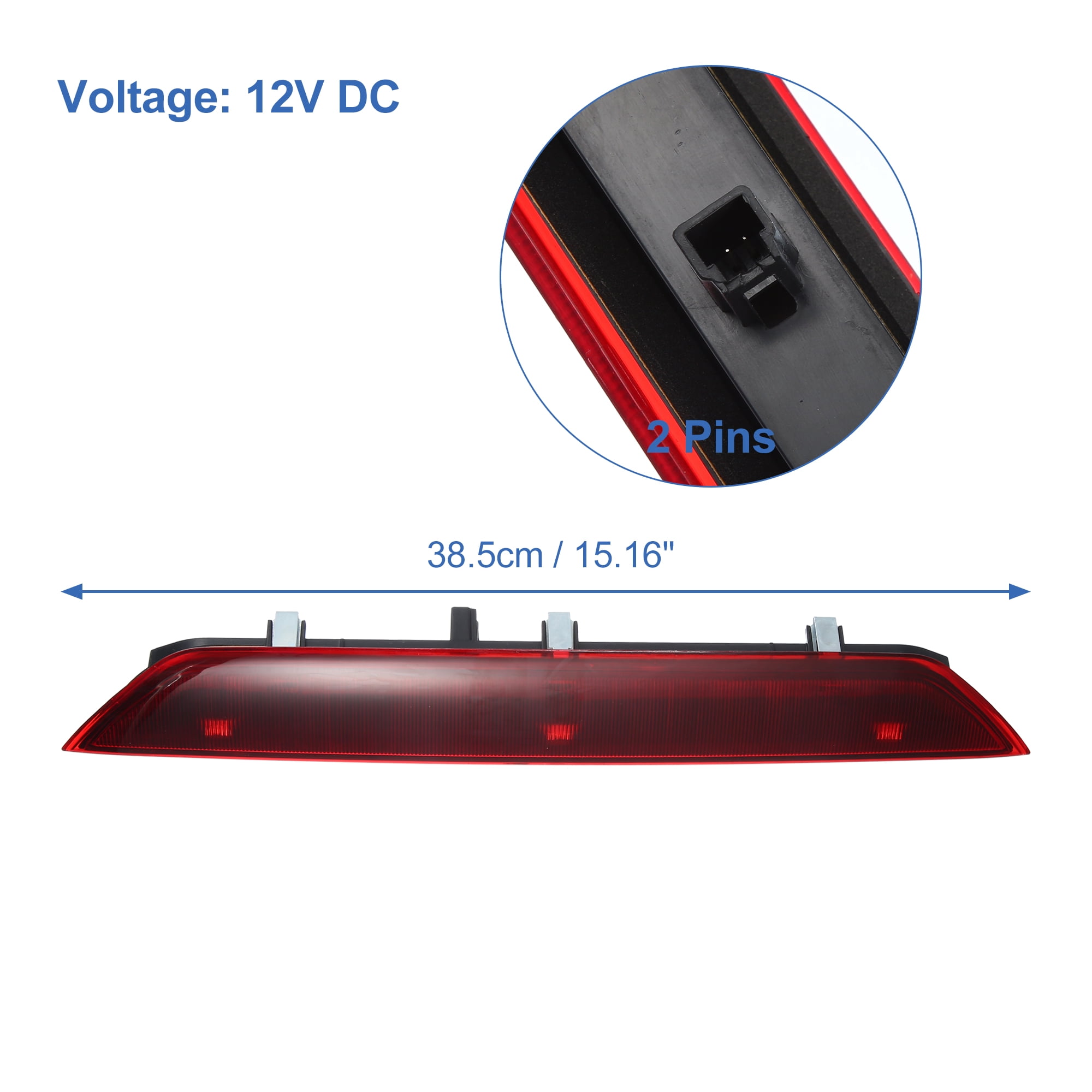 Feu Stop Arrière Troisième Feu (feu De Frein) Pour Audi A4 1.8L - Réf 8E9945097B - Marque Uxcell - Neuf