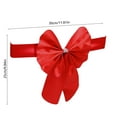 thumbnail image 3 of Virelaxpo 15-Pack No-Tie Bow Chair Straps for Wedding and Banquet Decorations - Easy Clip-On Design Chair Covers in Various Colors for Party Events, 3 of 6