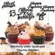 thumbnail image 4 of Paquete de 13 adornos para cupcakes de cumpleaños, 13 adornos para tartas de adolescentes, decoraciones para tartas de cumpleaños, adornos para tartas de Hello 13th, kits de decoración para, 4 of 7