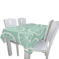 thumbnail image 3 of EREHome Grande Nappe à Carreaux Citron Décoration de Table 60x120 Pouces, 3 of 5