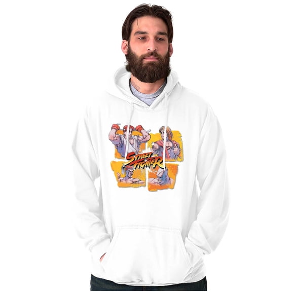 Street Fighter Ryu Ken Sagat Adon Hoodie Sweatshirt Women Men Brisco Brands S