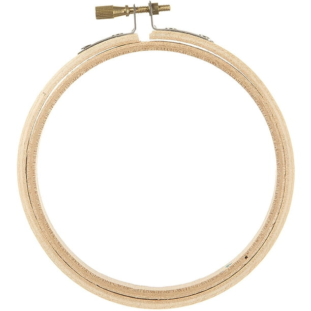 Darice Wood Embroidery Hoop, 4Inch