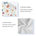 thumbnail image 4 of 3 Piece Bath Towels Set Bath Towel, Hand Towel and Face Towel for Bathroom, Gym, Hotel Small Watercolor Splashes and Dots, 4 of 8