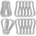 thumbnail image 1 of Mosquetón High-PQ Spring Gancho, acero galvanizado, 80 mm, 1 of 8