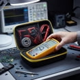thumbnail image 4 of Multimeter Carry Case for Fluke 117/ 115/ 116 Digital Multimeters，Protective Storage Bag with Mesh Pocket, 4 of 9