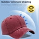thumbnail image 3 of Gorra de béisbol de verano para mujer, ajustable, con circunferencia de 54 a 60 cm, suave, con visera curva retro, color sólido, 3 of 5
