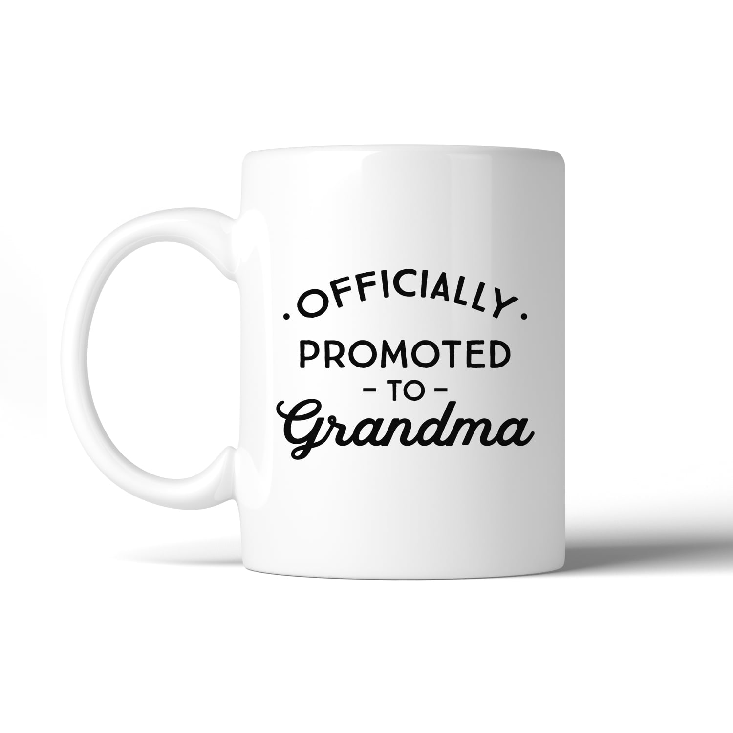 Officially Promoted To Grandma Coffee Mug Cute Gift For Grandmother