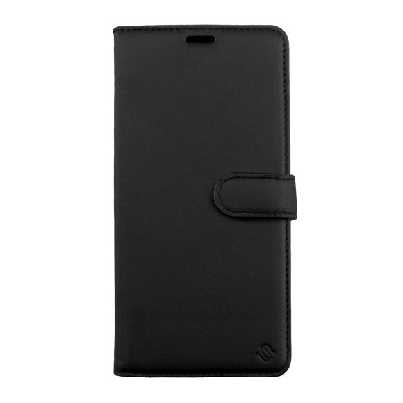 iPhone 13 Pro Max Uunique Black/Red Nutrisiti 2-in-1 Eco Leather Folio & Detachable Back Case