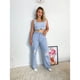 thumbnail image 2 of Jeans Mujer Pierna Ancha Ripped Cintura Alta Pantalona PREMIUM - ENVÍO RÁPIDO Deng Xun unisex, 2 of 2