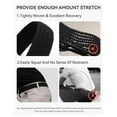 thumbnail image 6 of Beltzy 2pcs Mens Stretch Braided Belts Elastic Fabric Woven Leather Belt for Gift Men Casual Jeans Sports Work Pants Shorts 28-38, 6 of 10