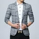 thumbnail image 1 of Traje de primavera para hombre, de talla grande, estilo occidental, informal, con un solo botón, para jóvenes, 1 of 5