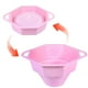 thumbnail image 5 of Recipiente de silicona de grado alimenticio para palomitas de maíz, apto para microondas, plegable, con tapa, resistente a altas temperaturas, para aperitivos, para noches de cine, fiestas, uso en el, 5 of 6