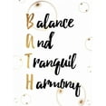 thumbnail image 2 of Grey, Jace 12x14 White Modern Wood Framed Museum Art Print Titled - BATH Gold, 2 of 4