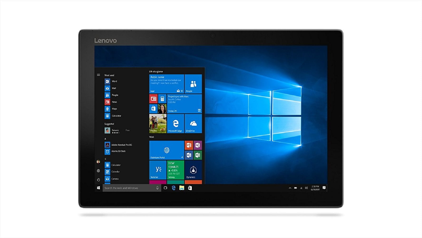Lenovo Miix 520 Intel Core i5 8th Gen 8250U (1.80 GHz) 8 GB Memory