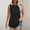 Black, variant on ITSAME Tank Tops for Womens, Loose Fit Crew Neck Curved Hem Summer Flowy Cami Shirts Black L
