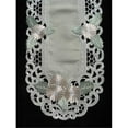 thumbnail image 1 of Sinobrite H8852 Fleur Latte Round Doily- 24 in., 1 of 1