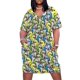 thumbnail image 1 of ¡Demasiados pájaros! - Quaker Squad vestido suelto con bolsillos vestido de verano de estilo coreano mujeres coreanas vestidos cortos audaz, 1 of 7