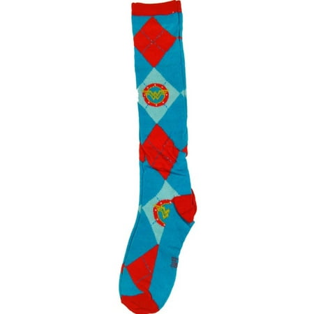 - Wonder Woman Argyle Knee High Socks