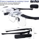 thumbnail image 5 of Lupa De Cabeza Gafas Lupa De Anteojos Recargable Usb Con 2 Luces Led Lupas Para Lectura Y Pasatiempo Noticed EL015953-00, 5 of 5