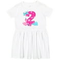 thumbnail image 3 of Inktastic Dinosaur Party-second Birthday Girls Toddler Dress, 3 of 5