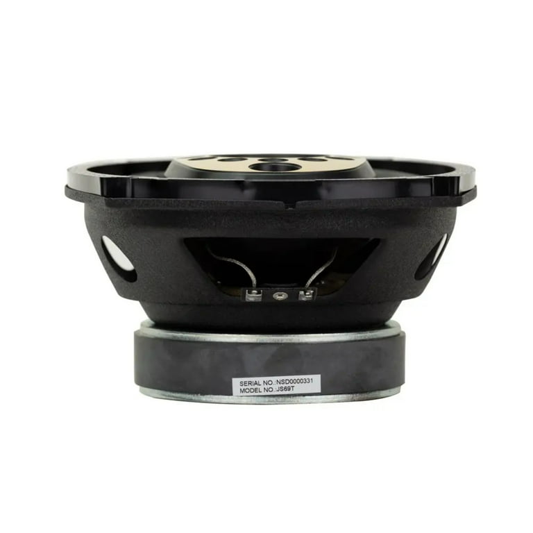 Jensen Car Component Auto 6x9” 3-Way Triax Speakers, 75W RMS, 375W
