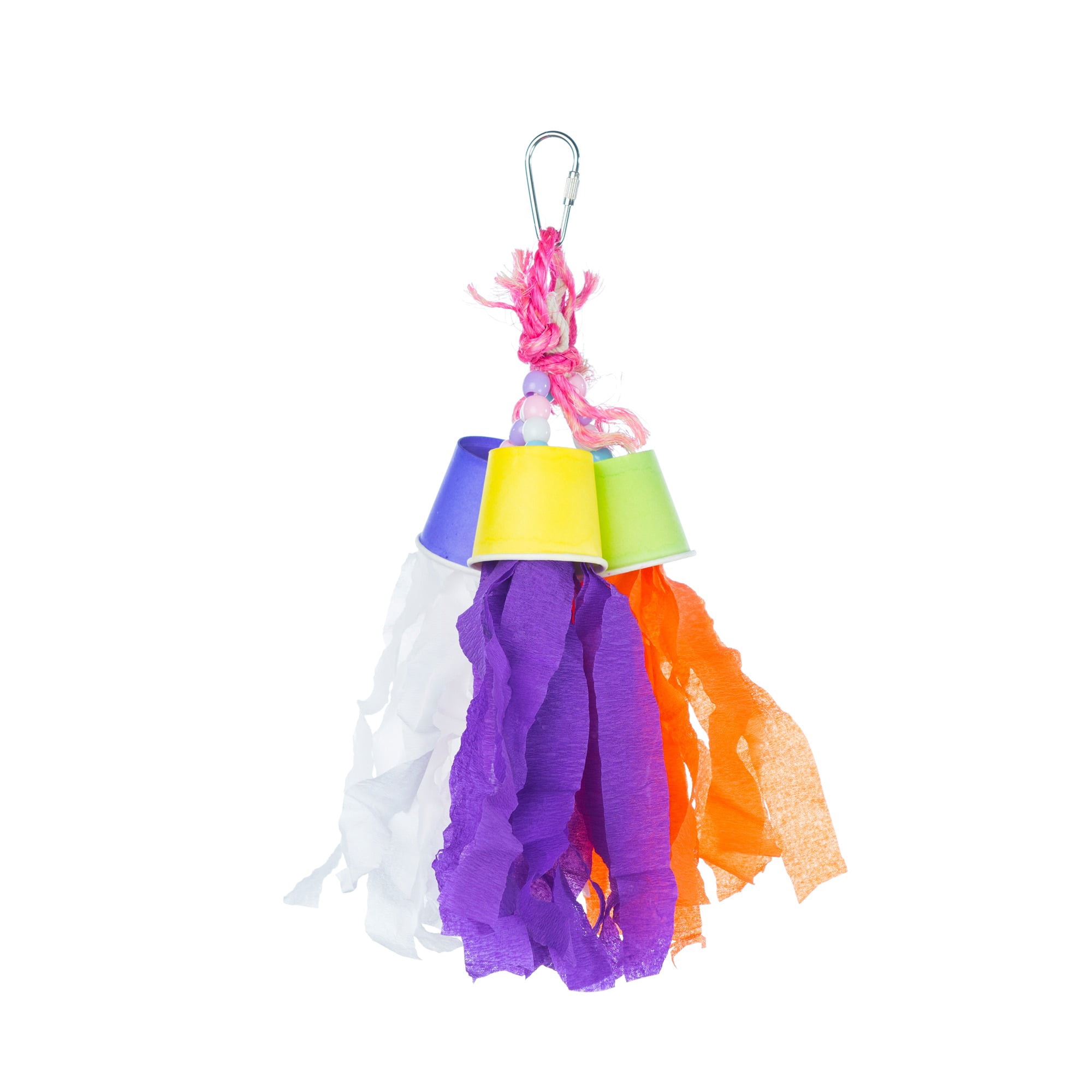 Prevue Pet Products Playfuls Preen & Pacify Rocket Tails Bird Toy 62676