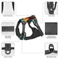 thumbnail image 6 of Haiem Cool Camel Oasis Vibes Pattern No-Pull Dog Harness Reflective Front Clip Vest with Handle,Step-in Air Dog Harness,Adjustable 2 Metal Rings 4 Buckles-Medium, 6 of 6