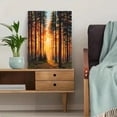 thumbnail image 5 of Watercolor floral artwork/canvas art. Perfect for living room， bedroom， dining room， office， hotel， cafe decor., 5 of 8