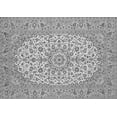 thumbnail image 1 of Ahgly Company Indoor Rectangle Medallion Gray Traditional Area Rugs, 7' x 10', 1 of 1