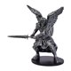 thumbnail image 1 of Figura decorativa de ángel guerrero para mesa, ideal para estanterías, escritorios y vitrinas. Plata, 1 of 9