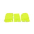 thumbnail image 1 of 3PCS/Set Reusable Colorful Plastic Multifunctional Irregular Teeth Edge DIY Cream Scraper Kit Cake Mold Tools, 1 of 4