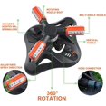 thumbnail image 2 of Aspersor de jardín, Aspersor de riego automático, Aspersor de césped automático giratorio de 360 °, Riego por aspersión de 3 brazos, Sistema de riego por aspersión, para césped Jardín Césped Kuyhfg Bienvenido a Kuyhfg, 2 of 5