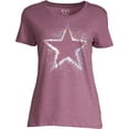 thumbnail image 2 of EV1 from Ellen DeGeneres Womens' Star Crew Tee, 2 of 7