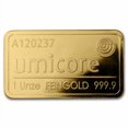 thumbnail image 3 of 1 oz Gold Bar - Umicore (In Assay), 3 of 4