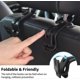 thumbnail image 4 of Car Seat Headrest Hooks, 4 Pack Durable Car Back Seat Hooks Hangers For Wallets And Bags Collapsible, 4 of 5