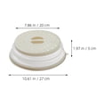 thumbnail image 4 of Phenofice 4Pcs Microwave Food Cover Magnetic Foldable Design for Home Use, 4 of 8