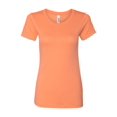 thumbnail image 2 of Next Level  womens Ideal Short-Sleeve Crew Tee (N1510) Light Orange m, 2 of 3