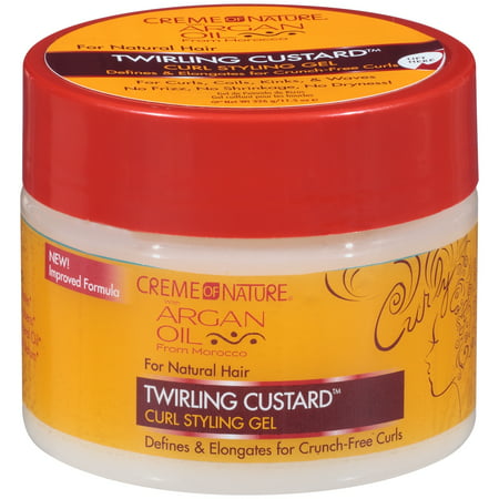 Creme of Nature Twirling Custard Curl Styling Gel, 11.5
